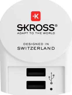 SKROSS, USB-laddare med dubbla uttag