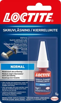 Skruvlåsning normal Loctite