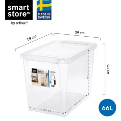SmartStore Home förvaringslåda med lock