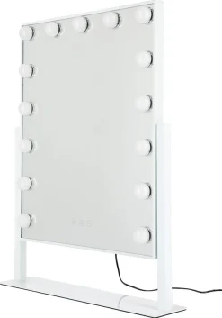 Sminkspegel med belysning, 45 x 60 cm, Northlight