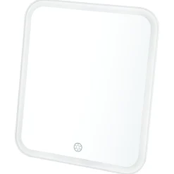 Sminkspegel med uppladdningsbar LED, 22,8 x 19,8 cm