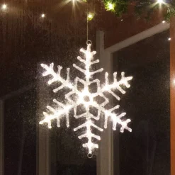 Snöflinga lampa, 40 cm