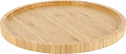 Snurrbricka i bambu, Lazy Susan i trä, 30 cm