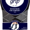 SockShop Gentle Grip herr strumpor. 39-45, 3-pack