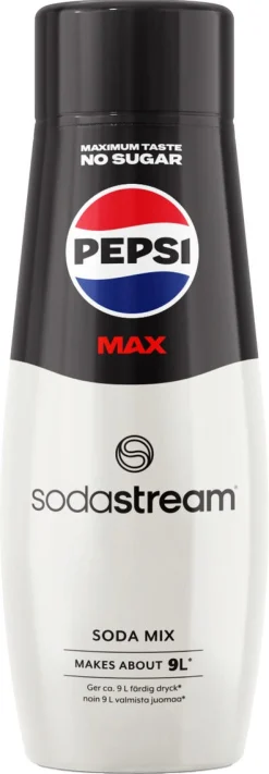 SodaStream Pepsi Max, smakkoncentrat 440 ml