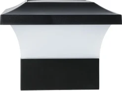 Solcellslampa stolphatt stolplock Northlight, 9,5 x 9,5 cm