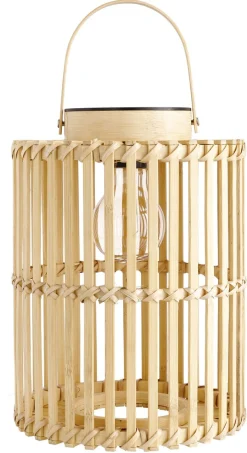 Solcellslykta bambu Northlight