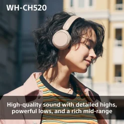 Sony WH-CH520 trådlösa on ear hörlurar