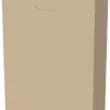 Soptunna wellpapp med bärhandtag, 125 liter