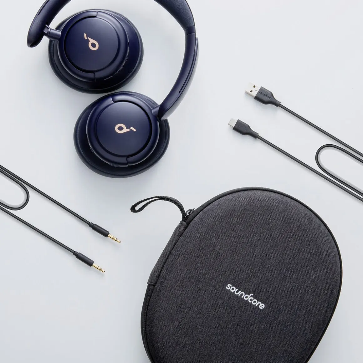 Soundcore Life Q30 trådlösa hörlurar over ear brusreducering