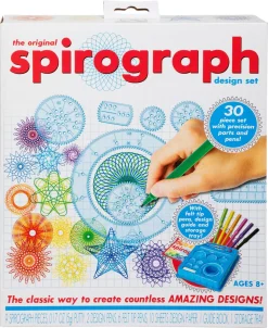 Spirograf set barn, rita geometriska mönster, från 8 år