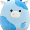 Squishmallow gosedjur Rutanya the Blueberry Cow, 30 cm