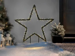 Stor adventsstjärna utomhus LED, 100 cm