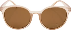 Stora solglasögon dam, beige