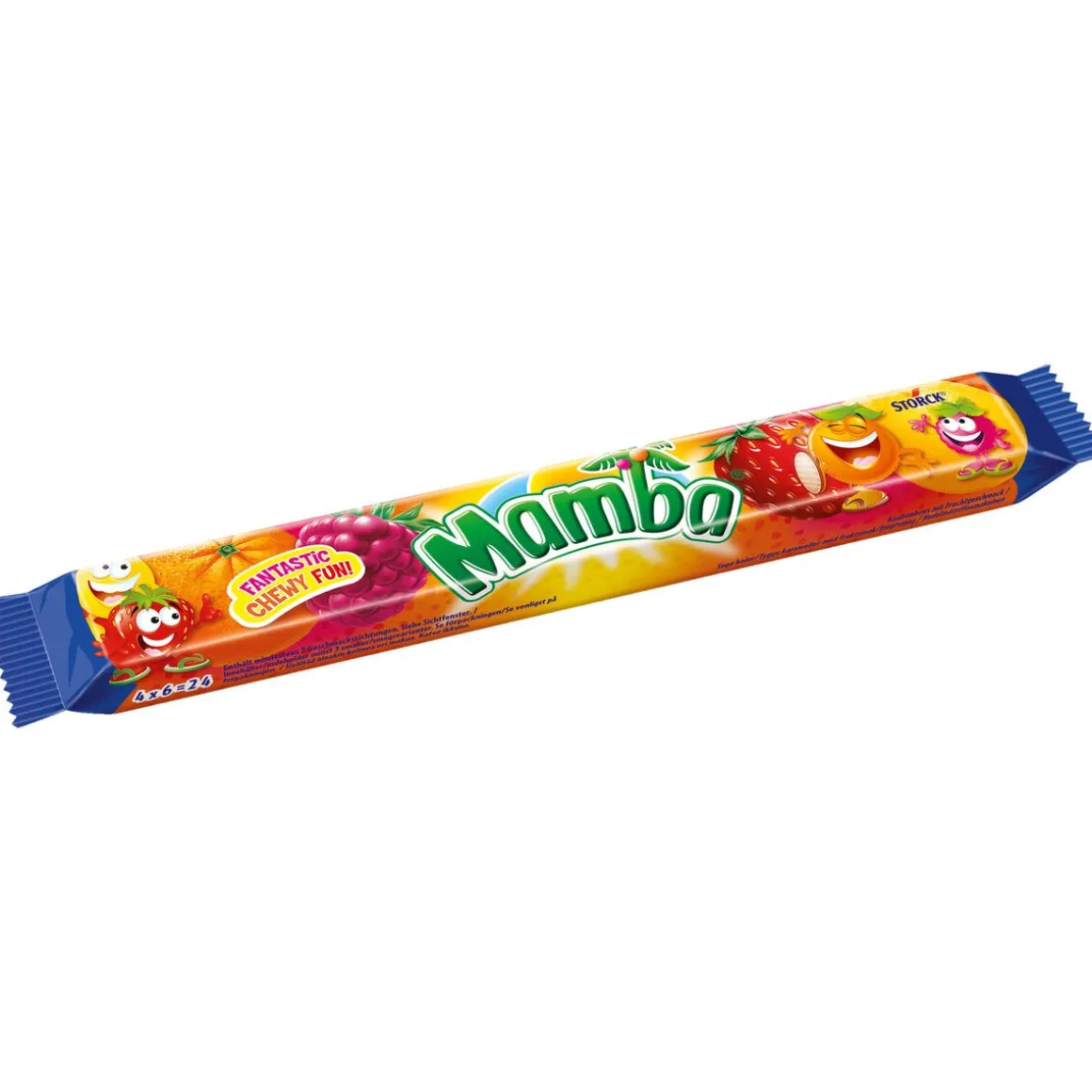 Storck Mamba Sticks fruktkola, 160 g