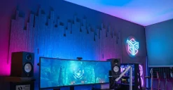 Streamplify akustikpanel mörkgrå 60 x 30 cm 6-pack