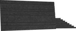 Streamplify akustikpanel mörkgrå 60 x 30 cm 9-pack