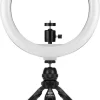 Streamplify Light 10 ringlight mobil med tripod, LED