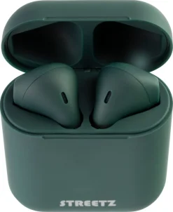Streetz True Wireless Stereo semi-in-ear, trådlösa hörlurar
