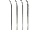 Sugrör i metall, 4-pack