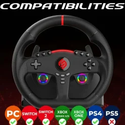 Superdrive 270 GT gamingratt med pedaler