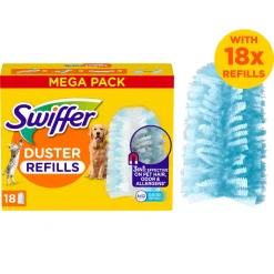 Swiffer Duster Pet rengöringsdukar refill, med doft, 18-pack
