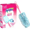Swiffer Duster Kit dammvippa och 3 refiller, Rosa Bandet