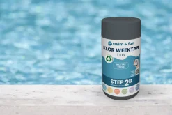 Swim & Fun Klor WeekTab klortabletter pool 200 g, 1 kg