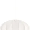 Taklampa tyg oval 55 cm, Northlight