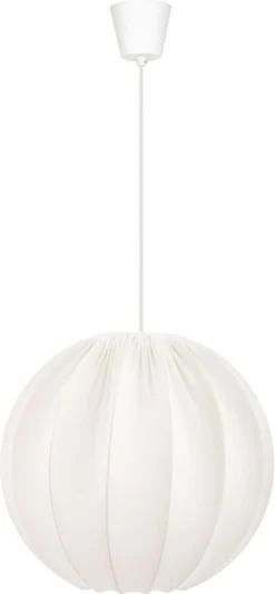 Taklampa tyg rund 40 cm, Northlight
