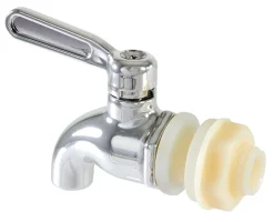 Tappkran till behållare, plast, 17 mm