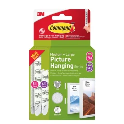 Tavelupphängning Command Value Pack, medium / large