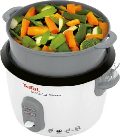 Tefal liten riskokare 1,8 liter, vit RK101115