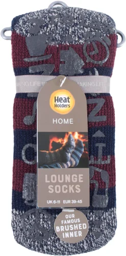 Termostrumpor Heat Holders lounge socks herr, storlek 39-45