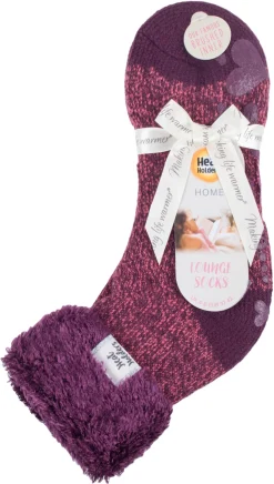 Termostrumpor Heat Holders lounge socks dam, storlek 37–42