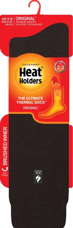 Termostrumpor Heat Holders Long Socks, svart