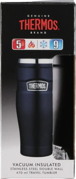 Thermos termosmugg i rostfritt stål, 470 ml