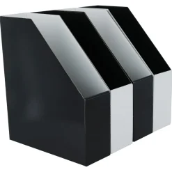 Tidskriftssamlare A4 kartong, stående, 80 mm, 4-pack