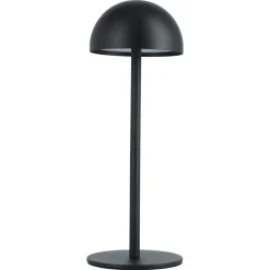 Timo uppladdningsbar bordslampa utomhus, svart