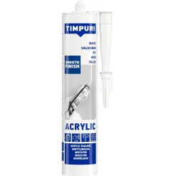 Timpuri Acrylic målarfog akryl inomhus, vit, 310 ml