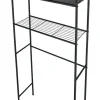 Toaletthylla svart, 65,5 x 24 x 163 cm