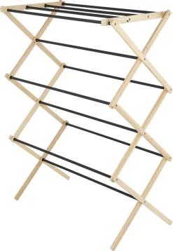 Torkställning trä och metall, hopfällbar