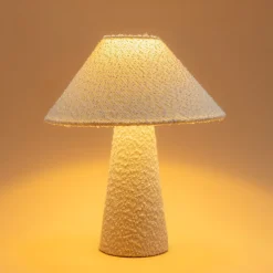 Tove bordslampa tyg, beige, 36 cm, Northlight