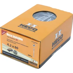 Trallskruv Invisible till Heco Decking Tool, 4,2 x 60 mm
