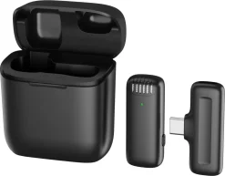 Trådlös mikrofon till mobil med USB-C