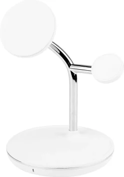 Trådlös Qi2 laddare 3-i-1 för iPhone, magnetisk, 15 W
