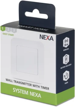 Trådlös väggströmbrytare Nexa MWST-1809