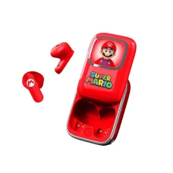 Trådlösa in ear hörlurar TWS, med slidefodral