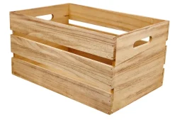 Trälåda med handtag