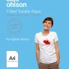 T-shirtpapper för vita/ljusa plagg Clas Ohlson